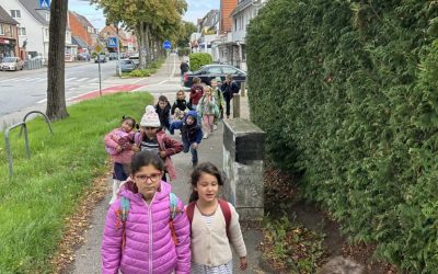Die Klasse 1 erkundet Kücknitz
