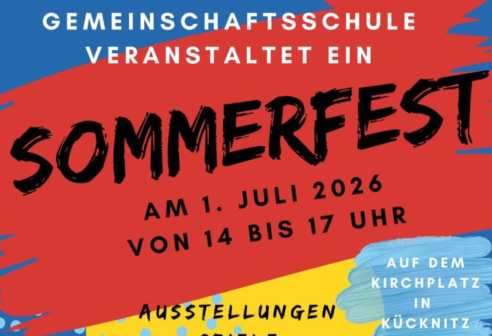 Schulfest am 01.07.26