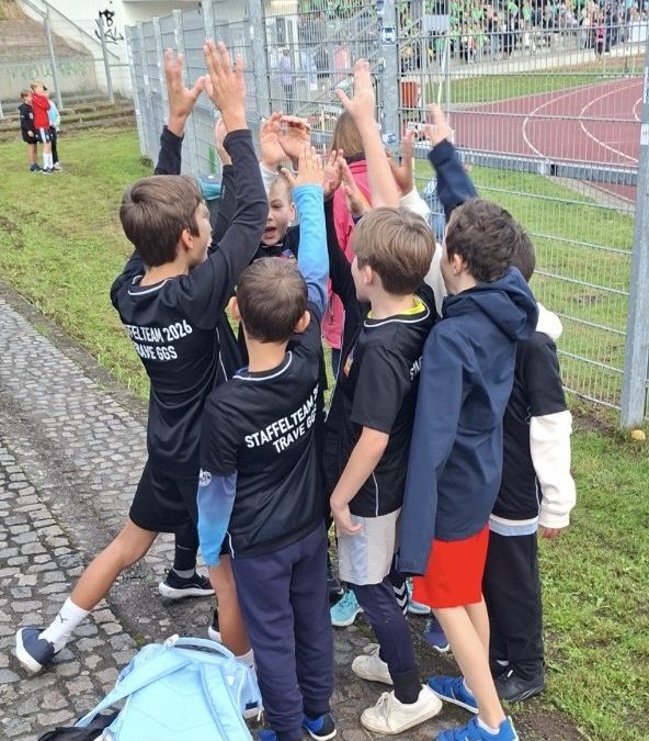 Unsere Grundschule beim Staffeltag