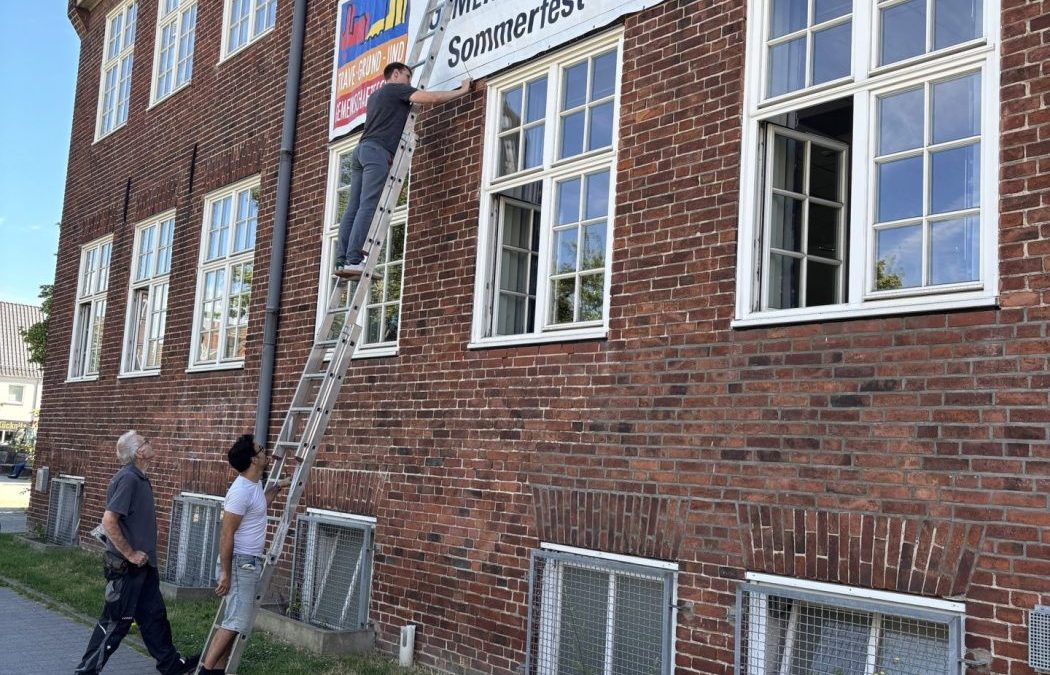 Vorbereitungen Sommerfest
